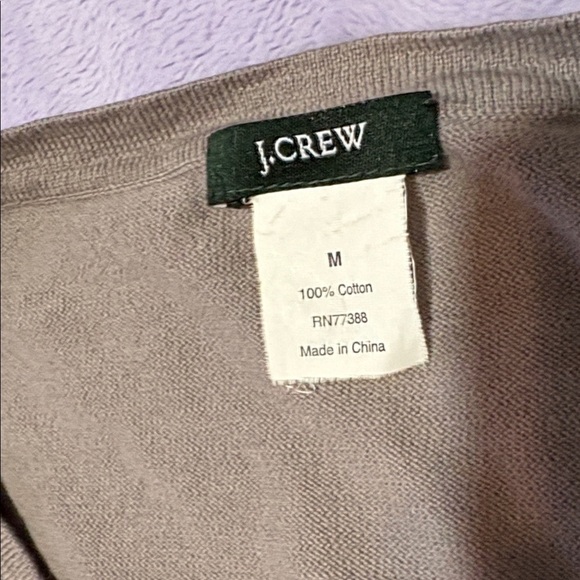 J. Crew Taupe Sequin Cardigan - Picture 2 of 7